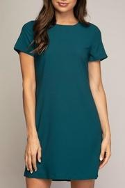  Teal Holiday Dress