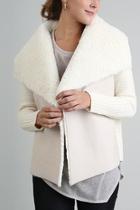  Open Front Fur Jacket