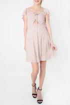  Floral Pink Dress