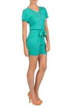  Short Sleeve Jumpsuit