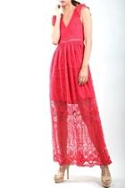  Rose Red Dress