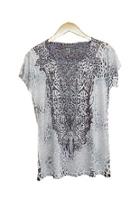  Paisley Burnout Top