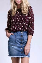  Fall Floral Blouse