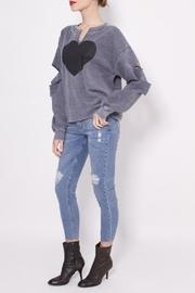  Heart Handcut Sweatshirt
