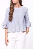  Ruffle Detaliled Top