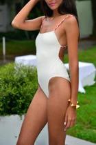  Ivory Braided One-piece
