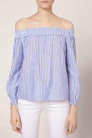  Stripe Drew Top