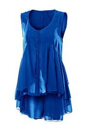  Sleeveless Tiered Top