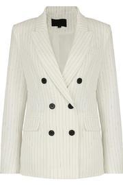  Pinstripe Suit Jacket