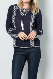  Navy Top