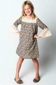  Brown Two-tone Dress