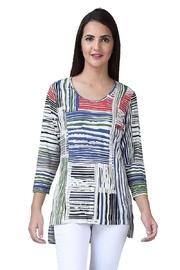  Stripe Hi-lo Tunic