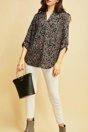  Charcoal Cheetah Top