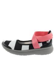  Striped Ballet Flat