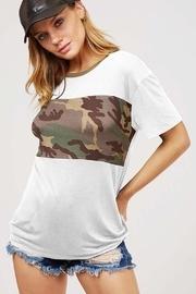  Camo Contrast Tee