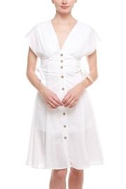  Button Knee Dress