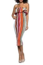 Ruffle Tube Dress