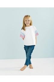 White Eyelet Tee