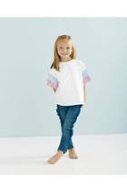  White Eyelet Tee