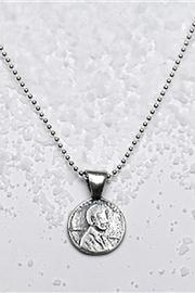  Sterling-silver Penny Necklace