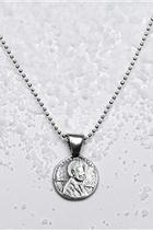  Sterling-silver Penny Necklace