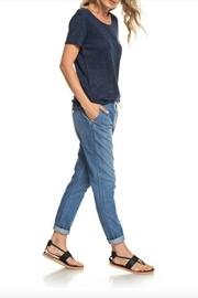 Cropped Denim Pant