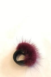  Statement Mink-ring Purple