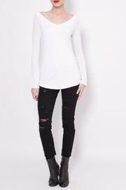  Portrait Bell Sleeve Top