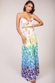  Petal Spectrum Skirt-set