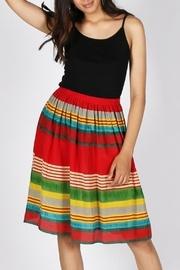  Red Gajari Skirt