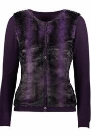  Fur Front Cardigan