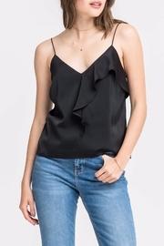  Black Ruffle Cami