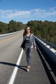  Sequin Paisley Pants