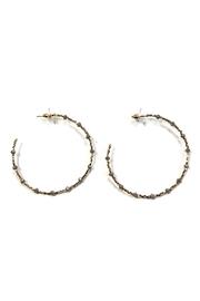  Large Beaded Hoops