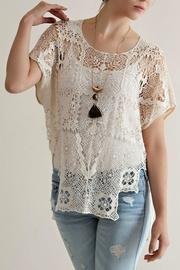  Crochet High-low Blouse