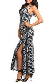  Black Gray Dress