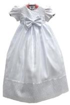  Satin Christening Gown