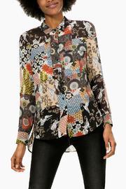  Asian Print Tunic