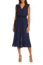  Clara Ruffle Sleeve Chiffon Jumpsuit