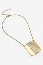  Wired Square Necklace