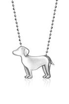  Silver Dog Necklace