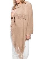  Fringy Overhead Poncho
