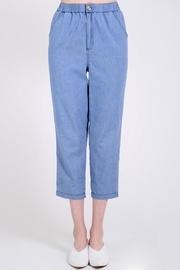  Cigarette Denim Pants