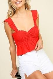  Ruffle Strap Top