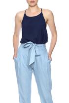  Solid Keyhole Top