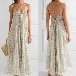  Maxi Crisscross Dress
