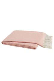  Blush Italian Herringbone Throw