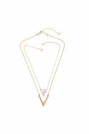  Triangle Layering Necklace