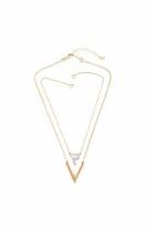  Triangle Layering Necklace