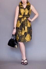  Gold Brocade Dress